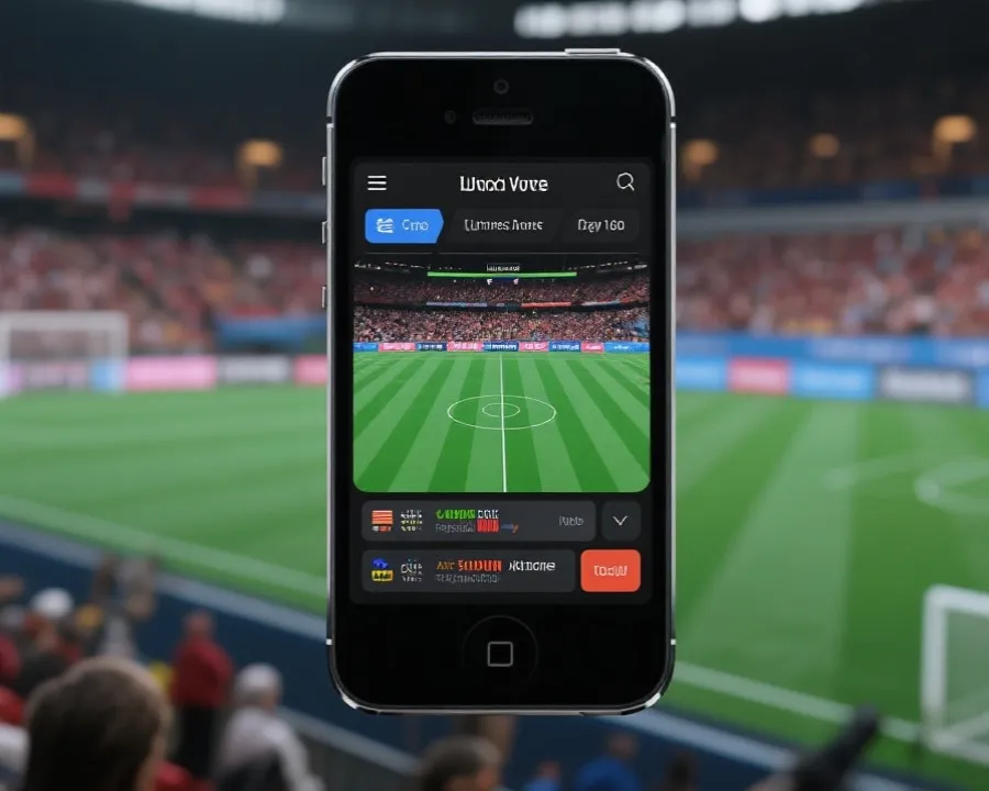 移动端实时比分示意图